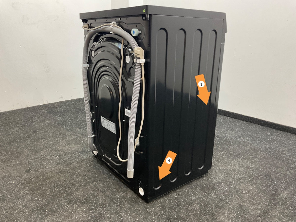 Inventum wasmachine VWM8030B - 8kg - Zwart