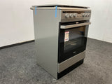 Inventum gasfornuis VFG6034WGRVS - Vrijstaand
