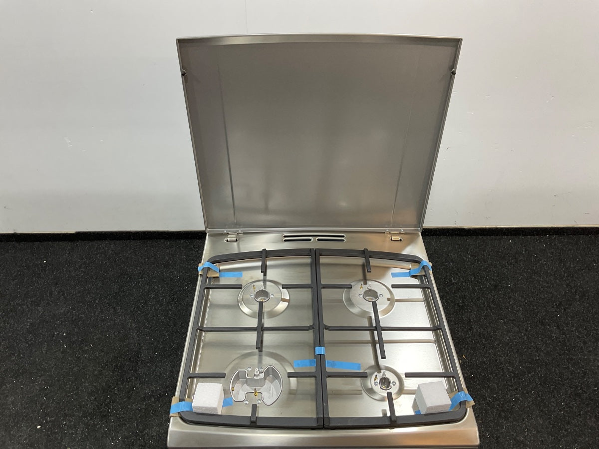 Inventum gasfornuis VFG6034WGRVS - Vrijstaand