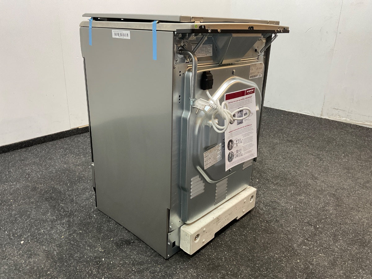 Inventum gasfornuis VFG6034WGRVS - Vrijstaand