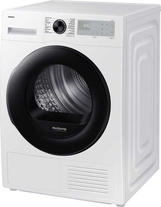 Samsung warmtepompdroger DV9UDG52A0AHEN - Wit - NL/FR