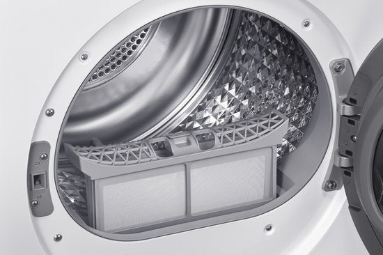 Samsung warmtepompdroger DV9UDG52A0AHEN - Wit - NL/FR