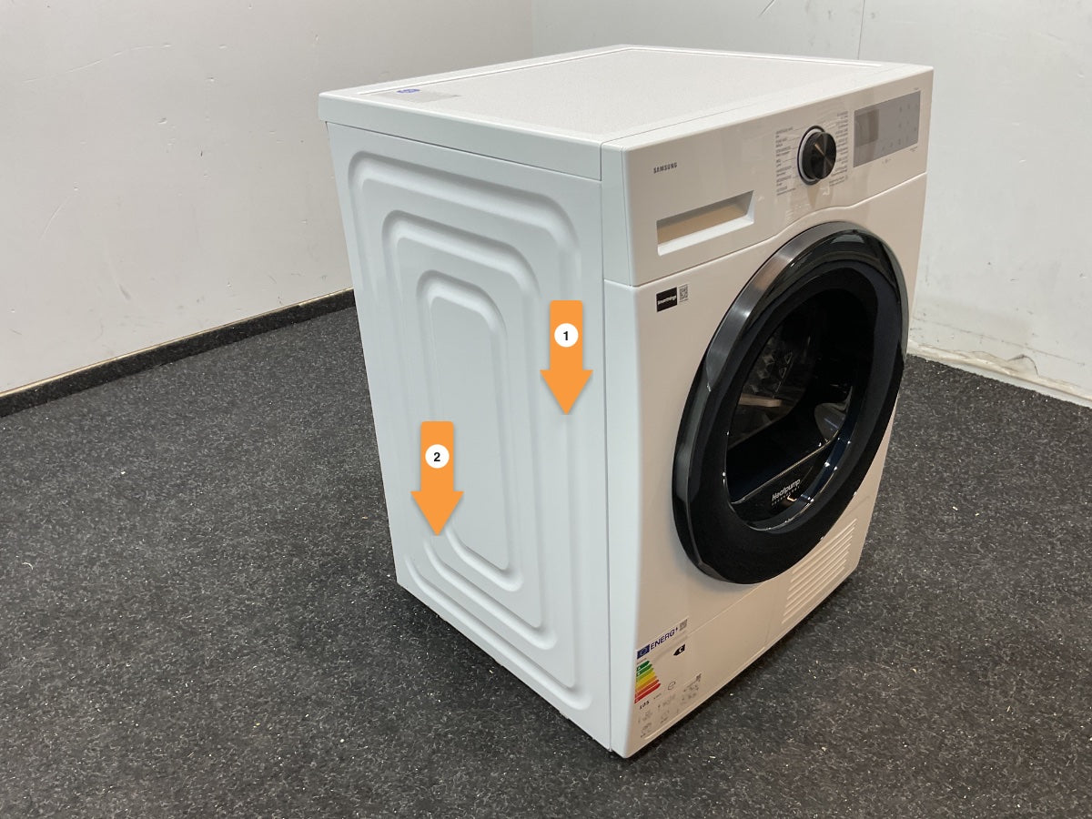 Samsung warmtepompdroger DV9UDG52A0AHEN - Wit - NL/FR