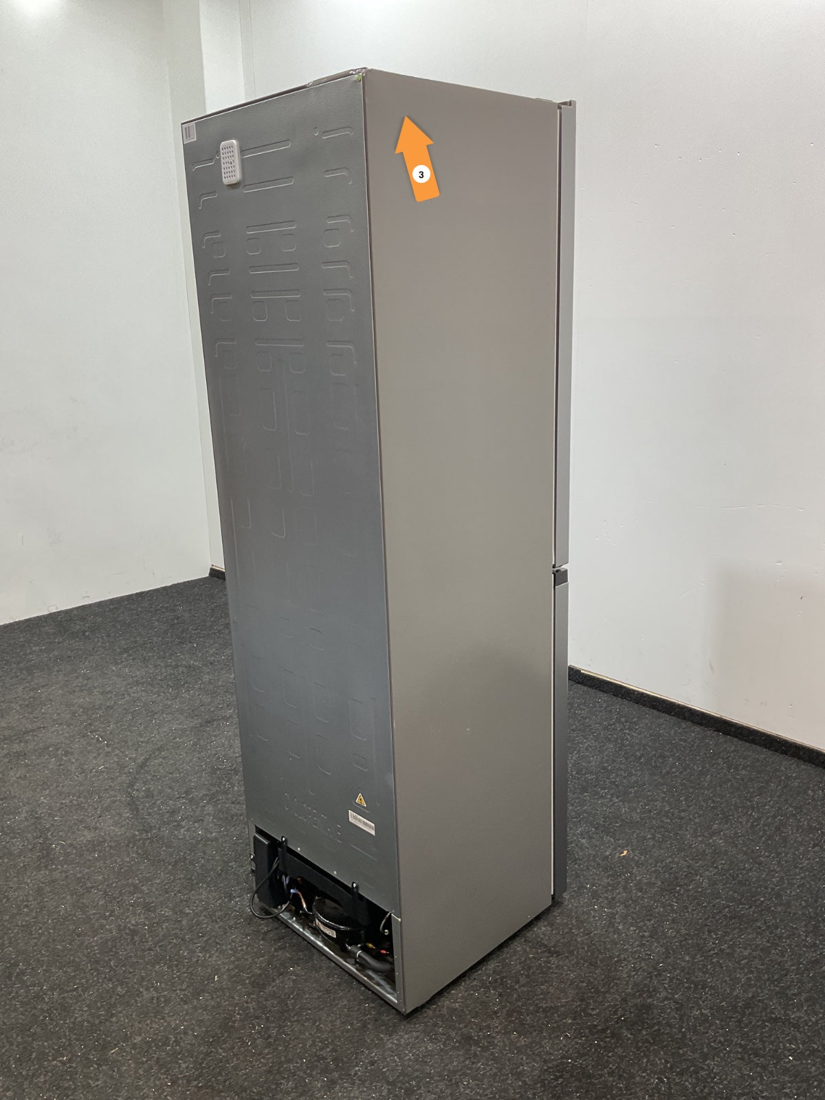 ETNA koelkast KCV282NRVS - RVS