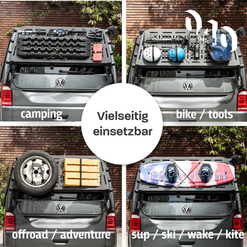 Mixcover 040 Parts Molle Board for VW T5 T6 T6.1 Bike Rack Cargo Carrier