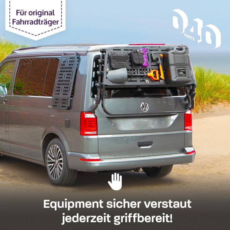 Mixcover 040 Parts Molle Board for VW T5 T6 T6.1 Bike Rack Cargo Carrier