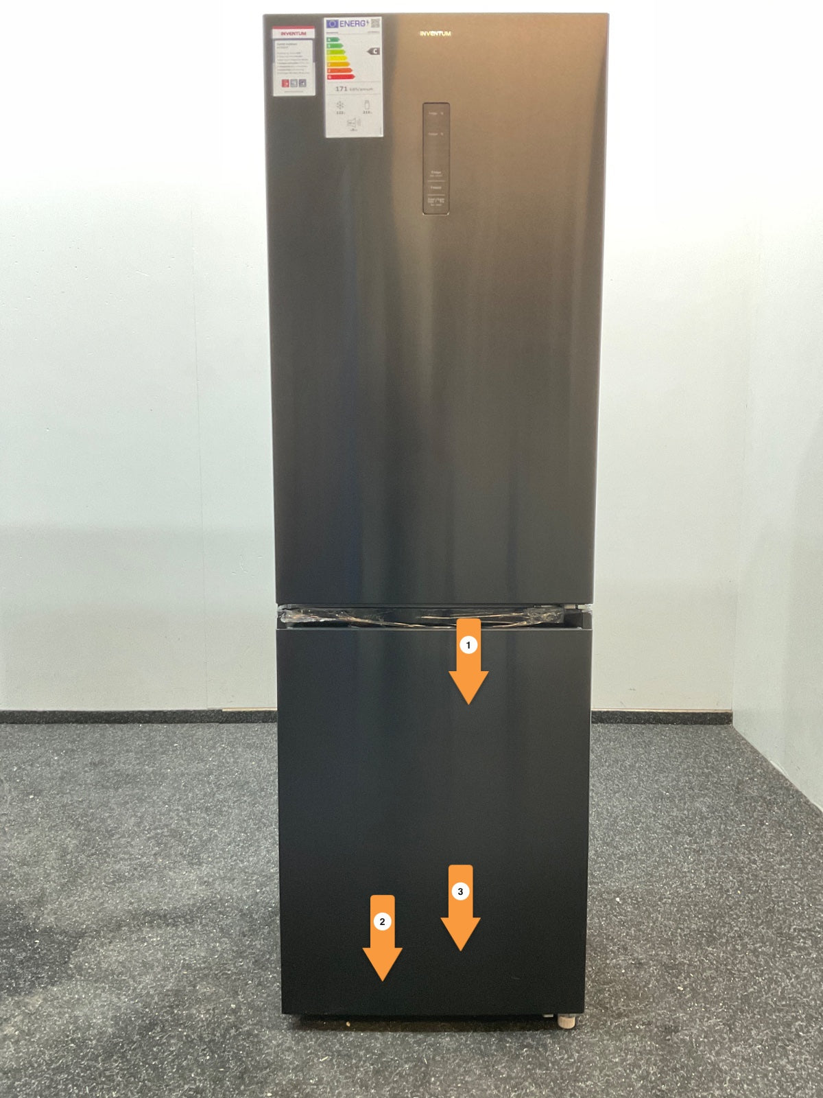 Inventum koelkast KV1850B - Vrijstaand
