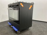 Everglades gasfornuis EVCK9020 - Mat Zwart - 90cm