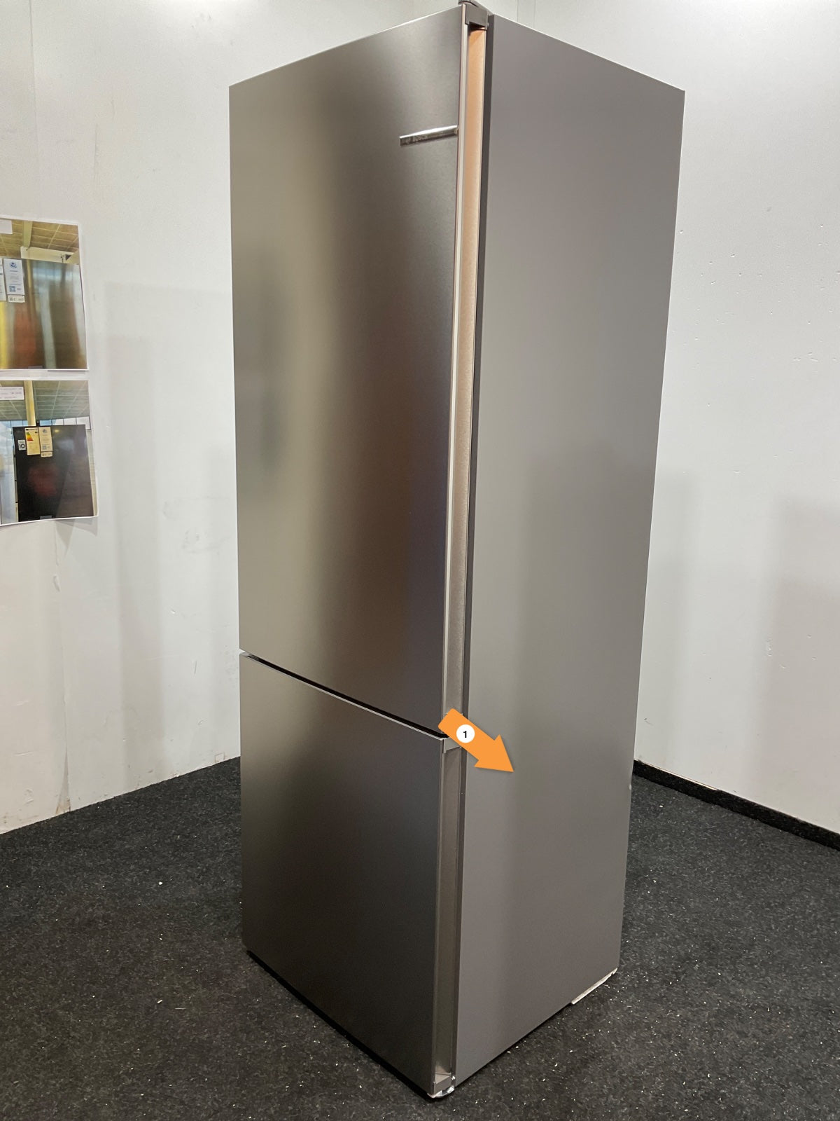 Bosch koelkast KGN492IAF - breed 70 cm - RVS