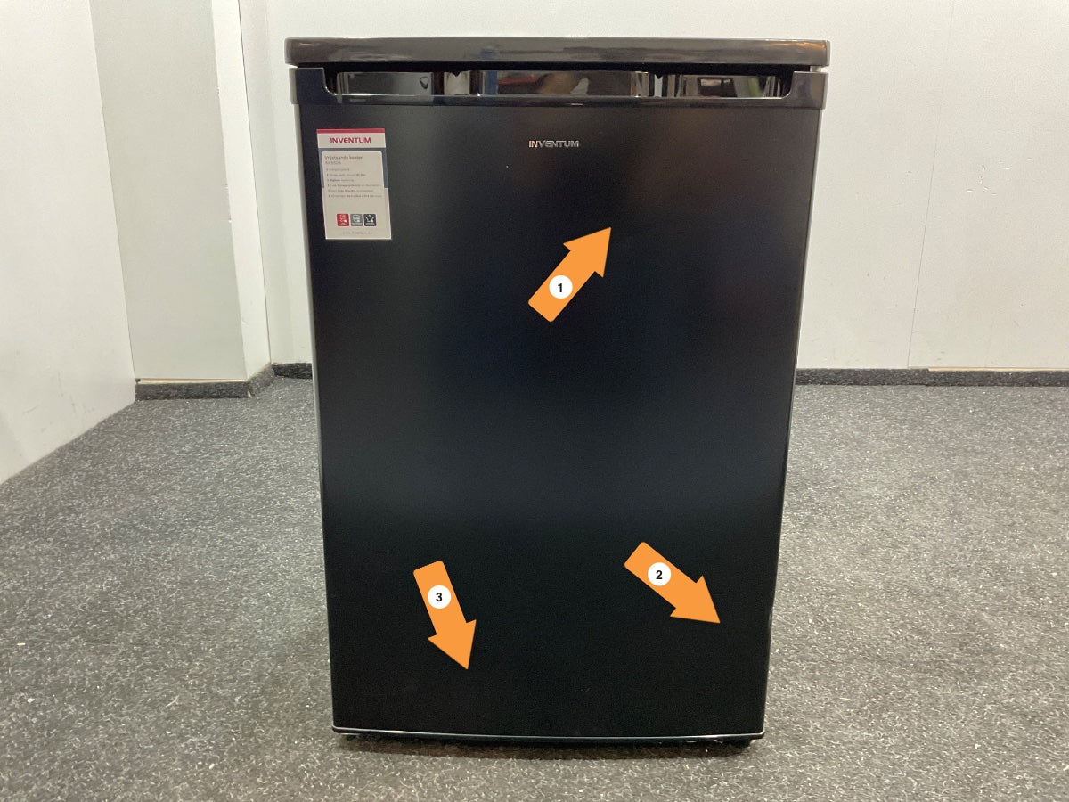 Inventum koelkast KK550B - Tafelmodel - Zwart