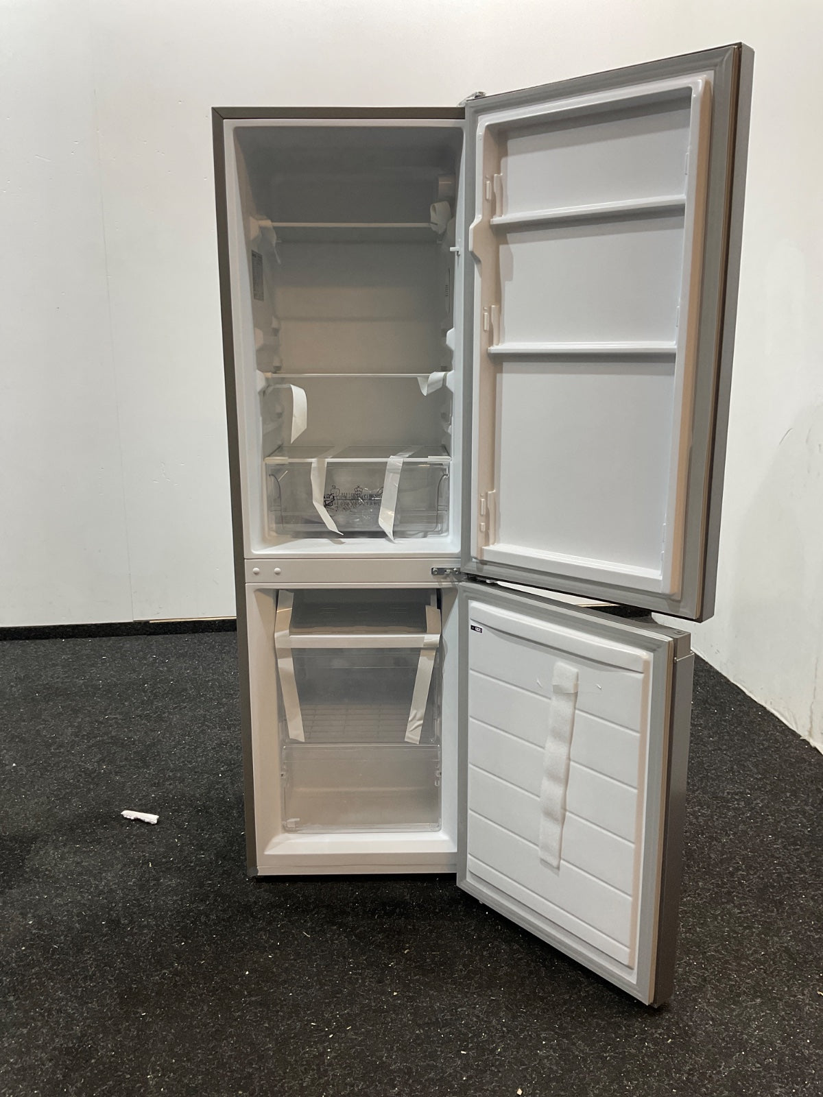 Inventum koelkast KV1500S - Vrijstaand - Zilver