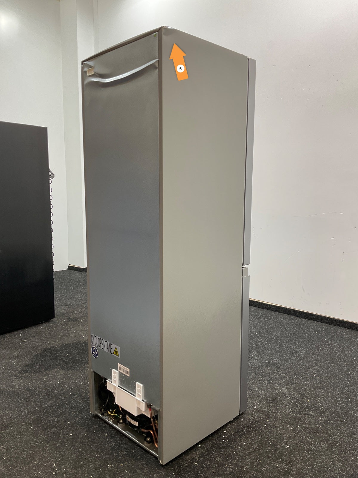Inventum koelkast KV1500S - Vrijstaand - Zilver