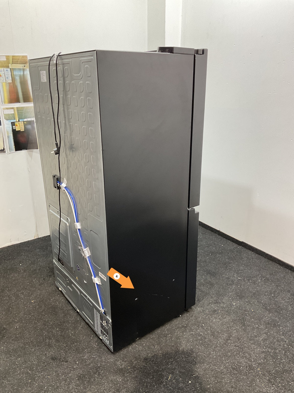 Hisense Amerikaanse koelkast RQ760N4SBFE - Zwart