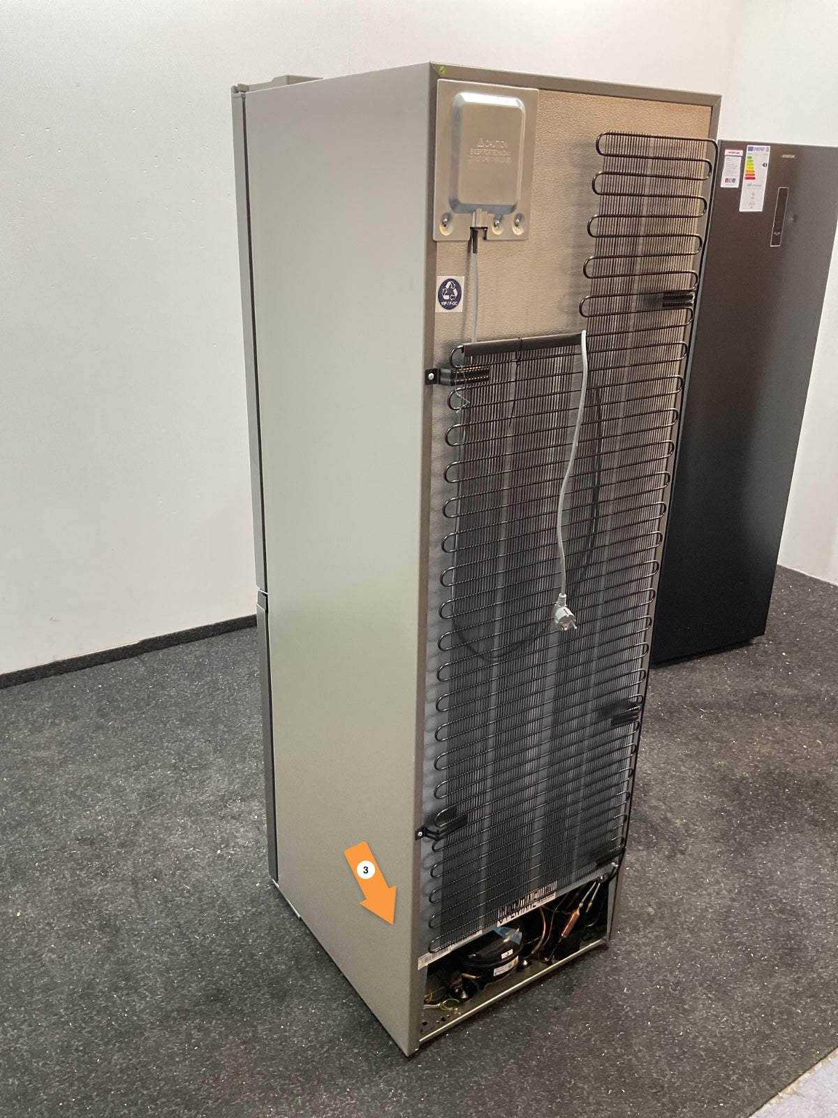 Inventum koelkast KV1840S - No Frost - RVS look