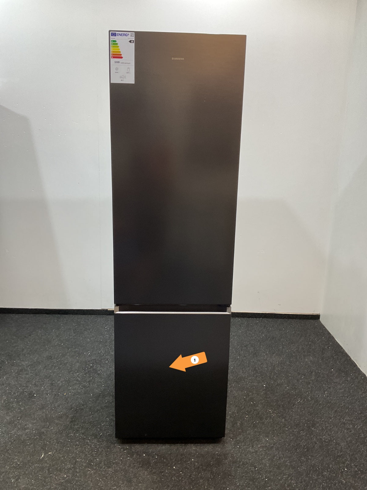 Samsung koelkast RB38C607AB1/EF - Zwart - Wi-Fi