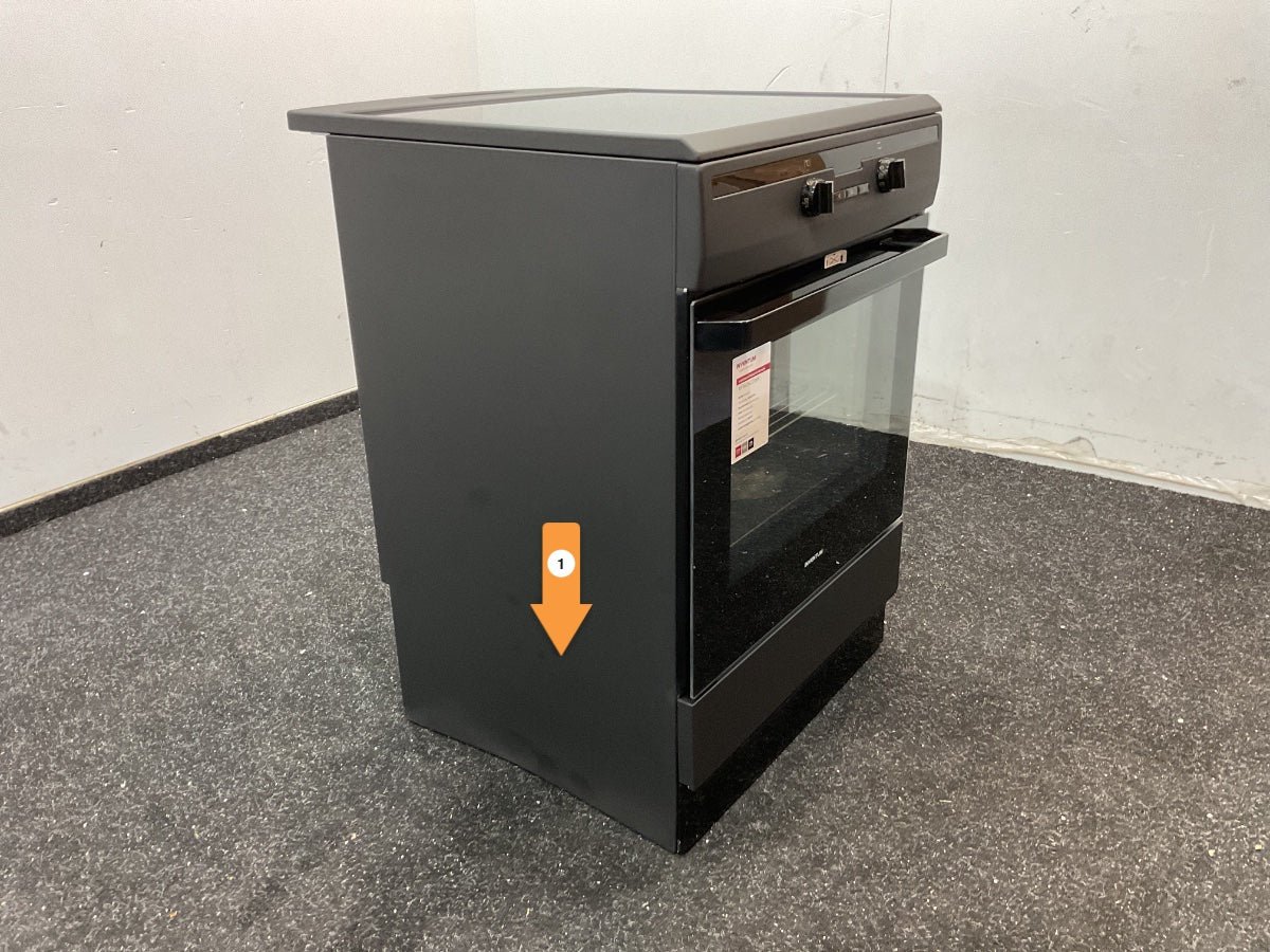 Inventum inductie fornuis VFI6042ZWA - Zwart