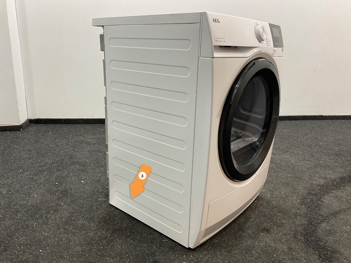 AEG warmtepompdroger TR7386T4B - 7000 serie 