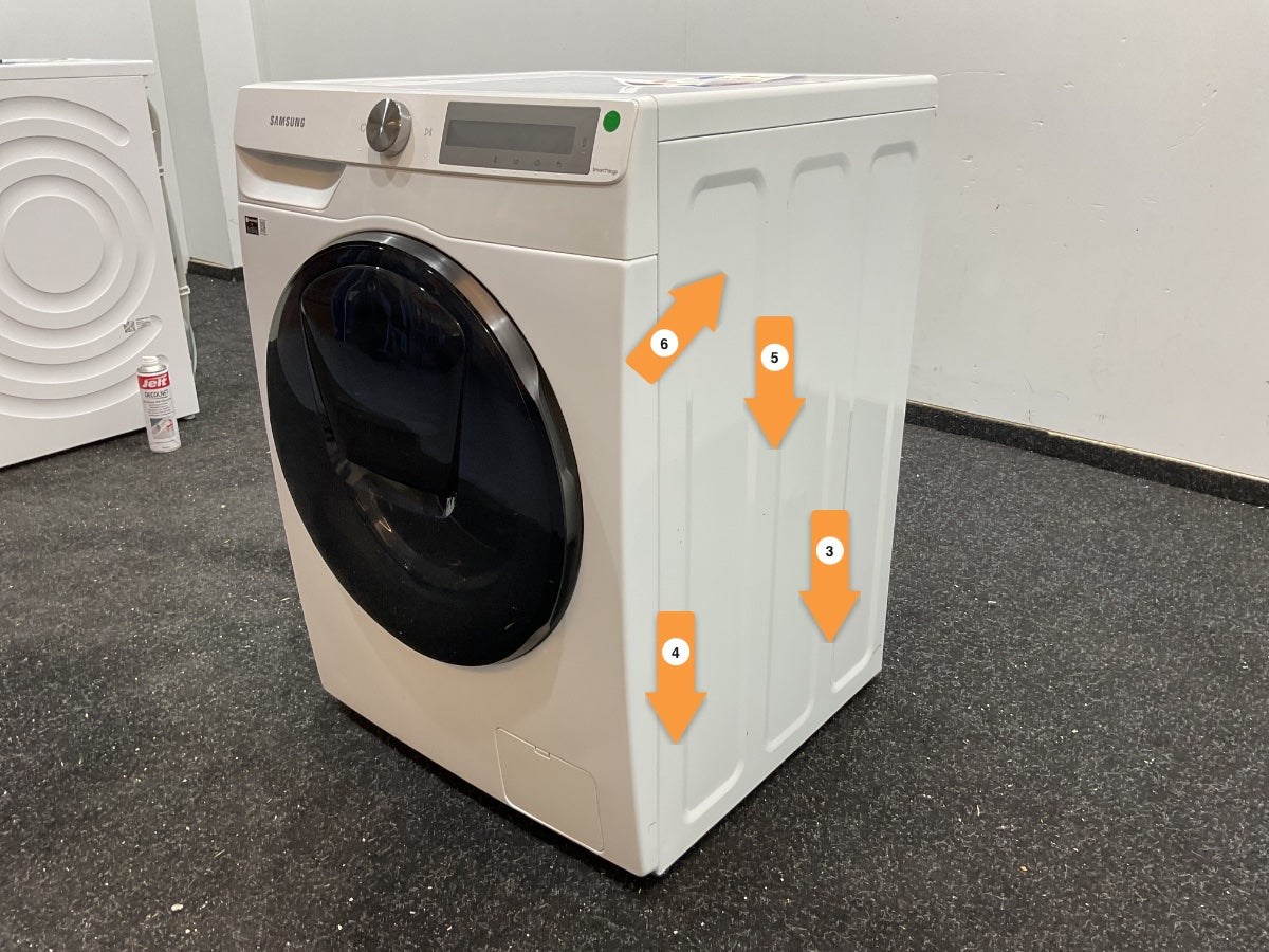 Samsung was-droogcombinatie WD80T654ABH