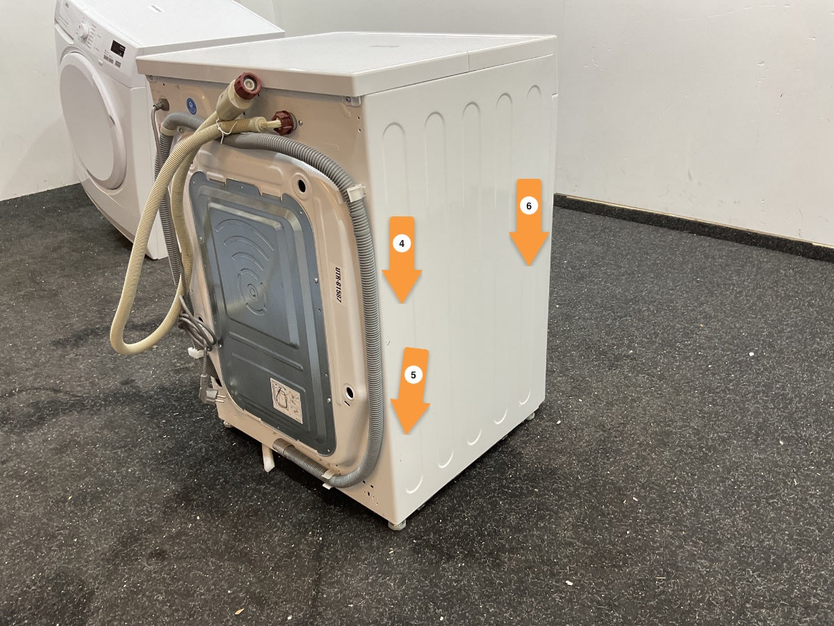 LG wasmachines GC3V708S2 - 8Kg - 1400 rpm - Wit