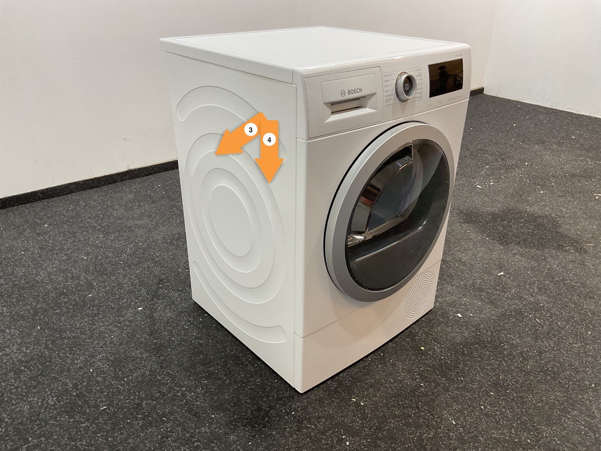 Bosch warmtepompdroger WTU87675NL - Wit 