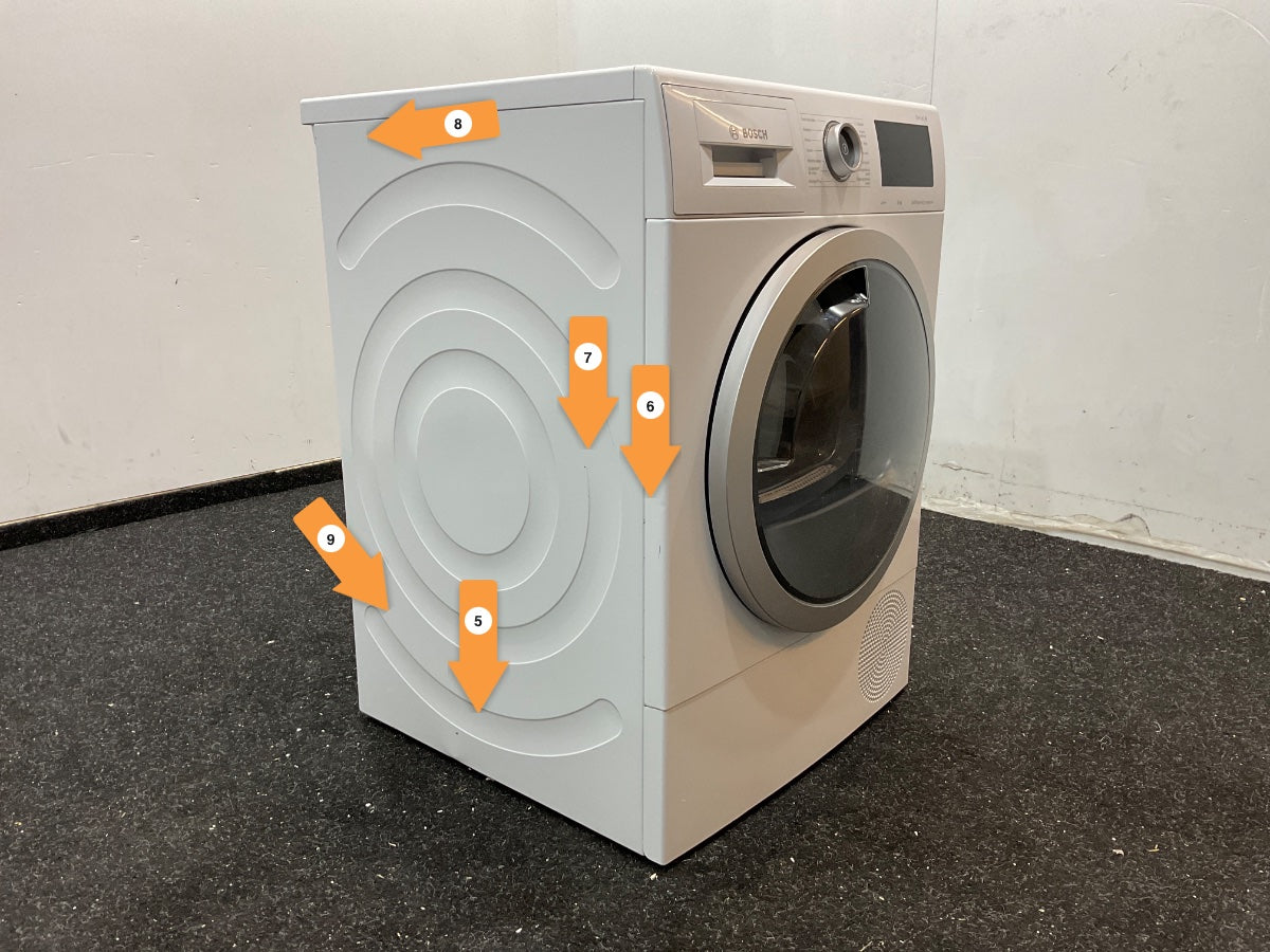 Bosch warmtepompdroger WTU87675NL - Wit 