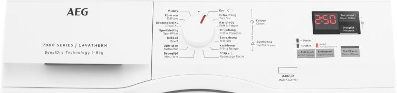 AEG warmtepompdroger TR71CWZ84 - 8Kg - Wit