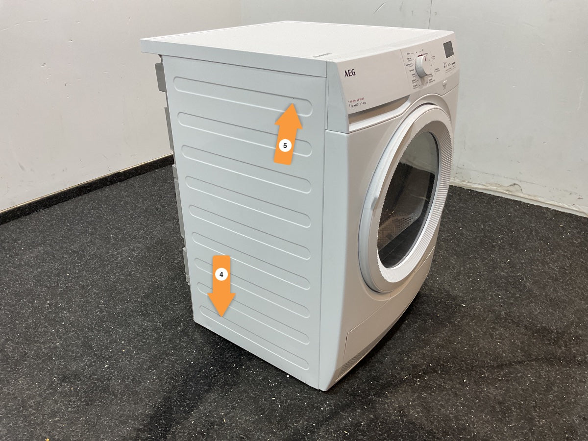 AEG warmtepompdroger TR71CWZ84 - 8Kg - Wit