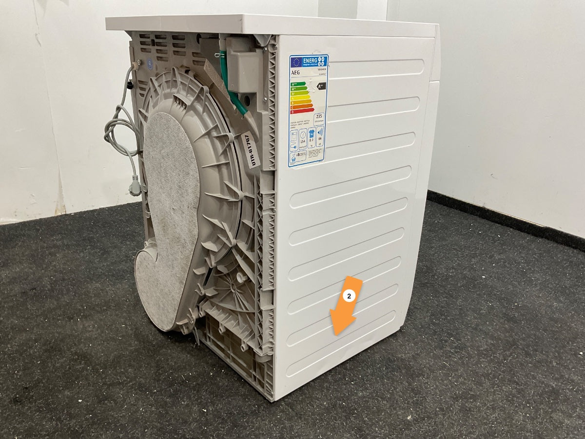 AEG warmtepompdroger T8DE84EW - 8kg - Wit