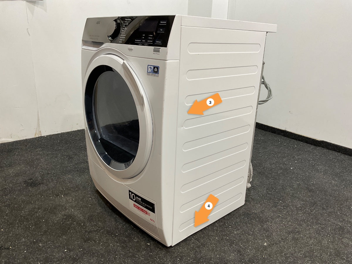 AEG warmtepompdroger T8DE84EW - 8kg - Wit