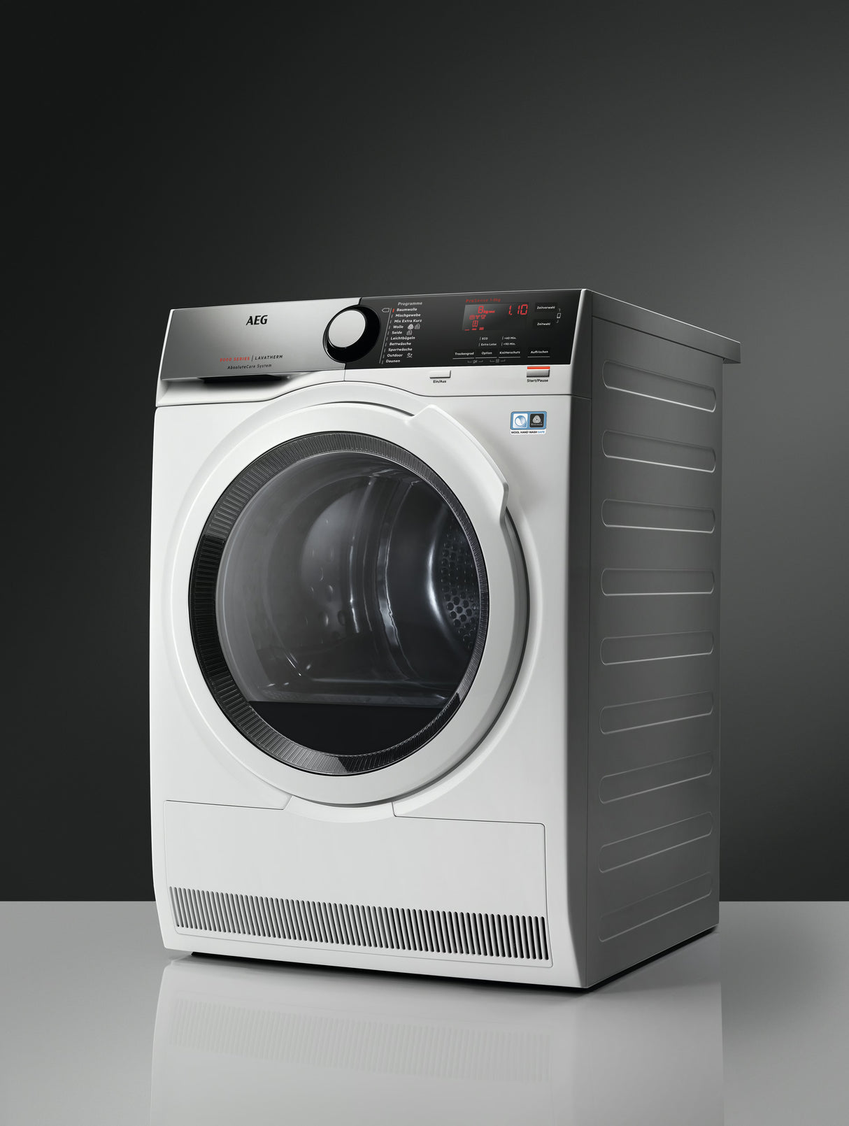AEG warmtepompdroger T8DE84EW - 8kg - Wit