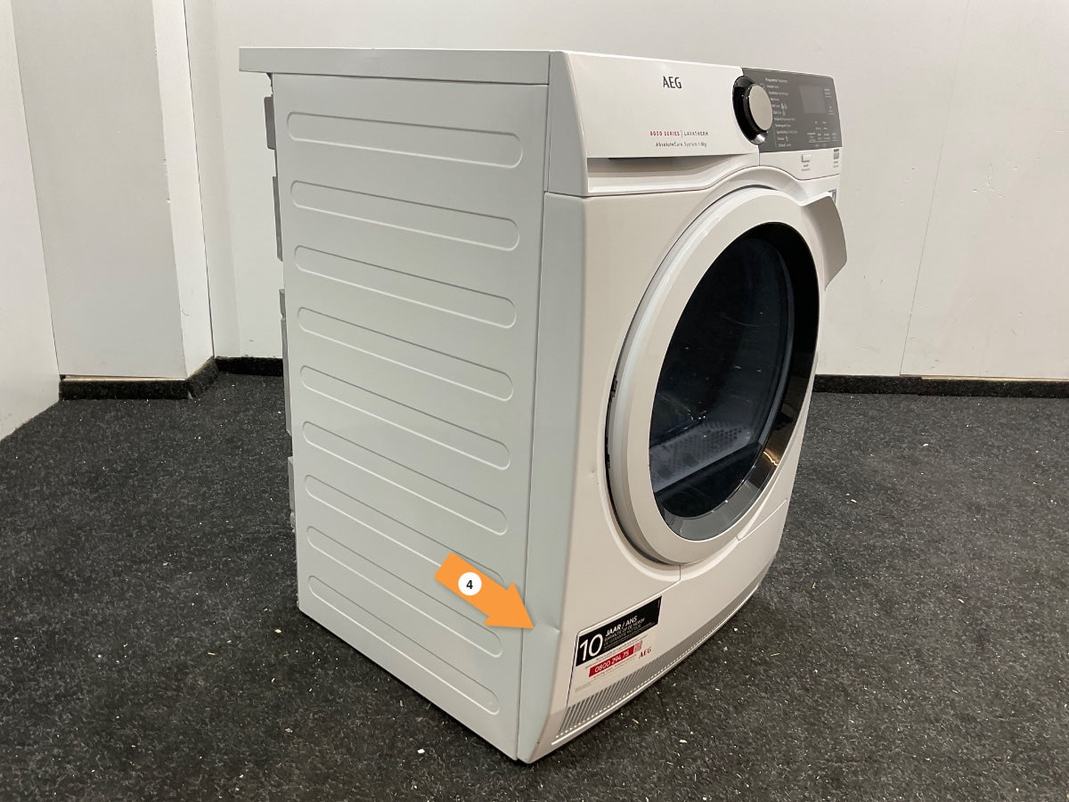 AEG warmtepompdroger T8DBE86W - 8kg - Wit