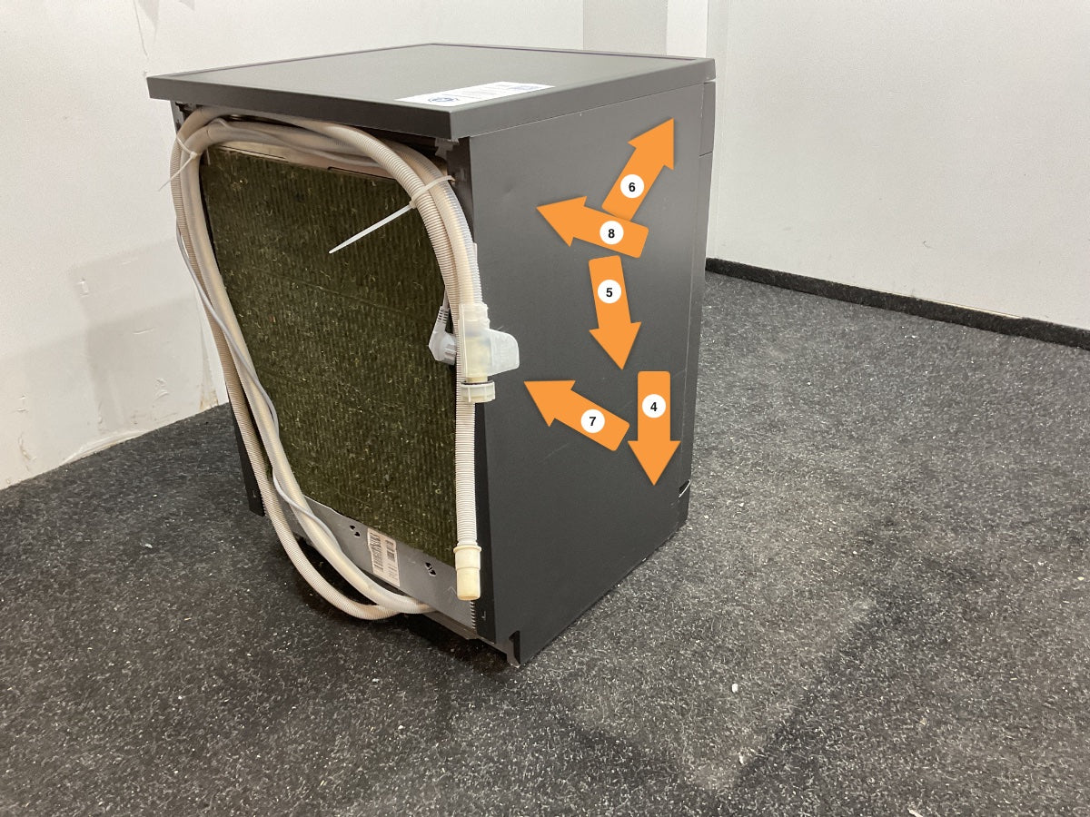 Siemens vaatwasser SN23EC14CE - Zwart RVS