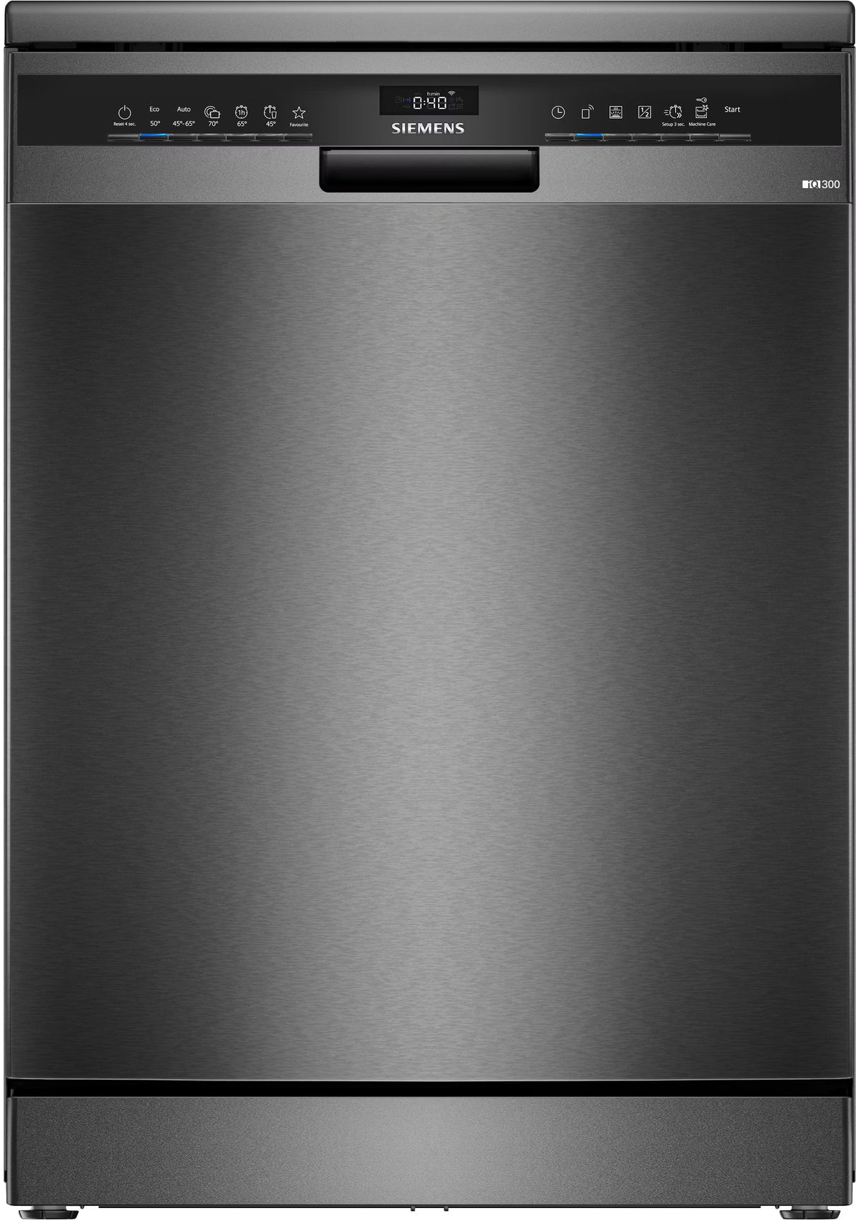Siemens vaatwasser SN23EC14CE - Zwart RVS