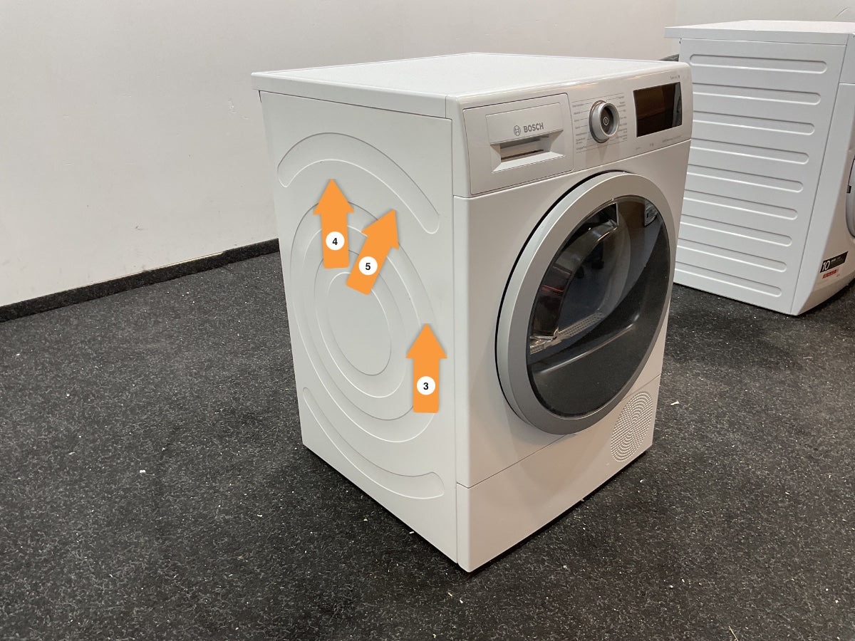 Bosch warmtepompdroger WTU87675NL - Wit 