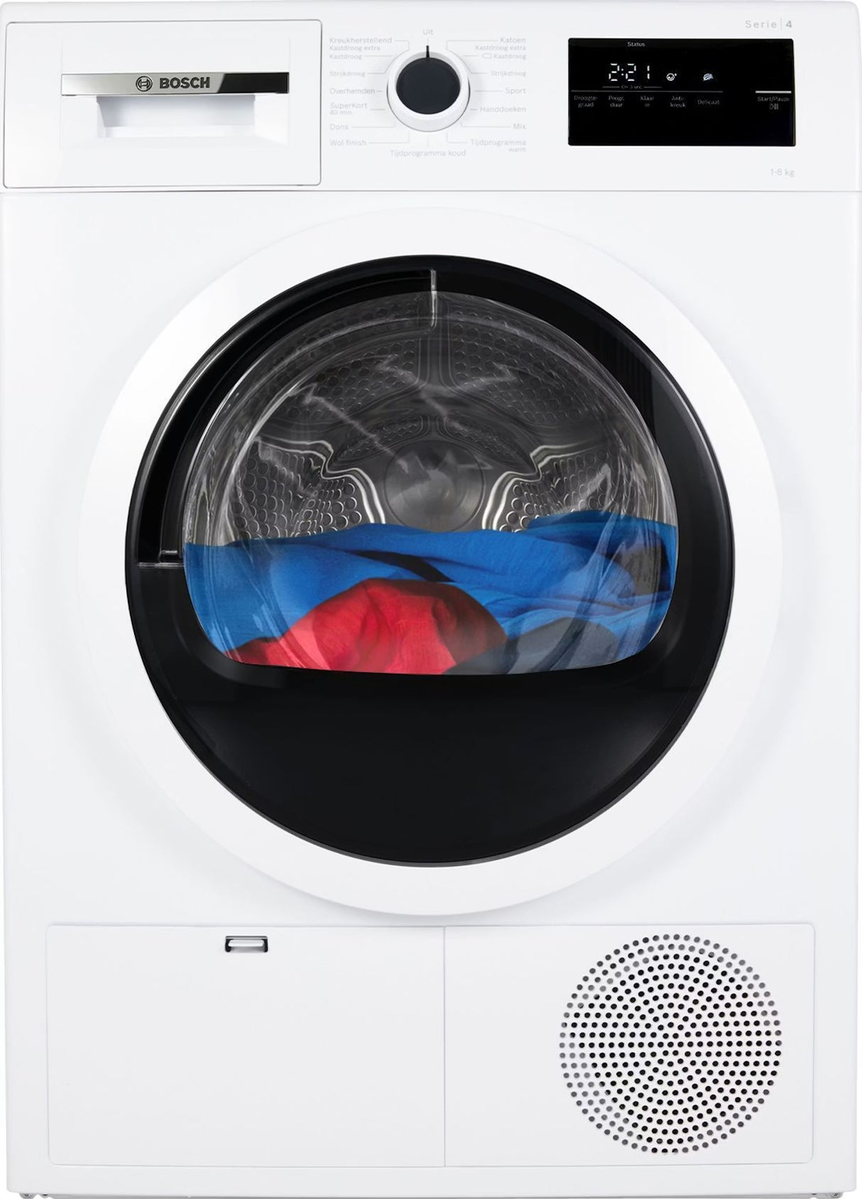 Bosch warmtepompdroger WTH85205NL - 8Kg - Wit