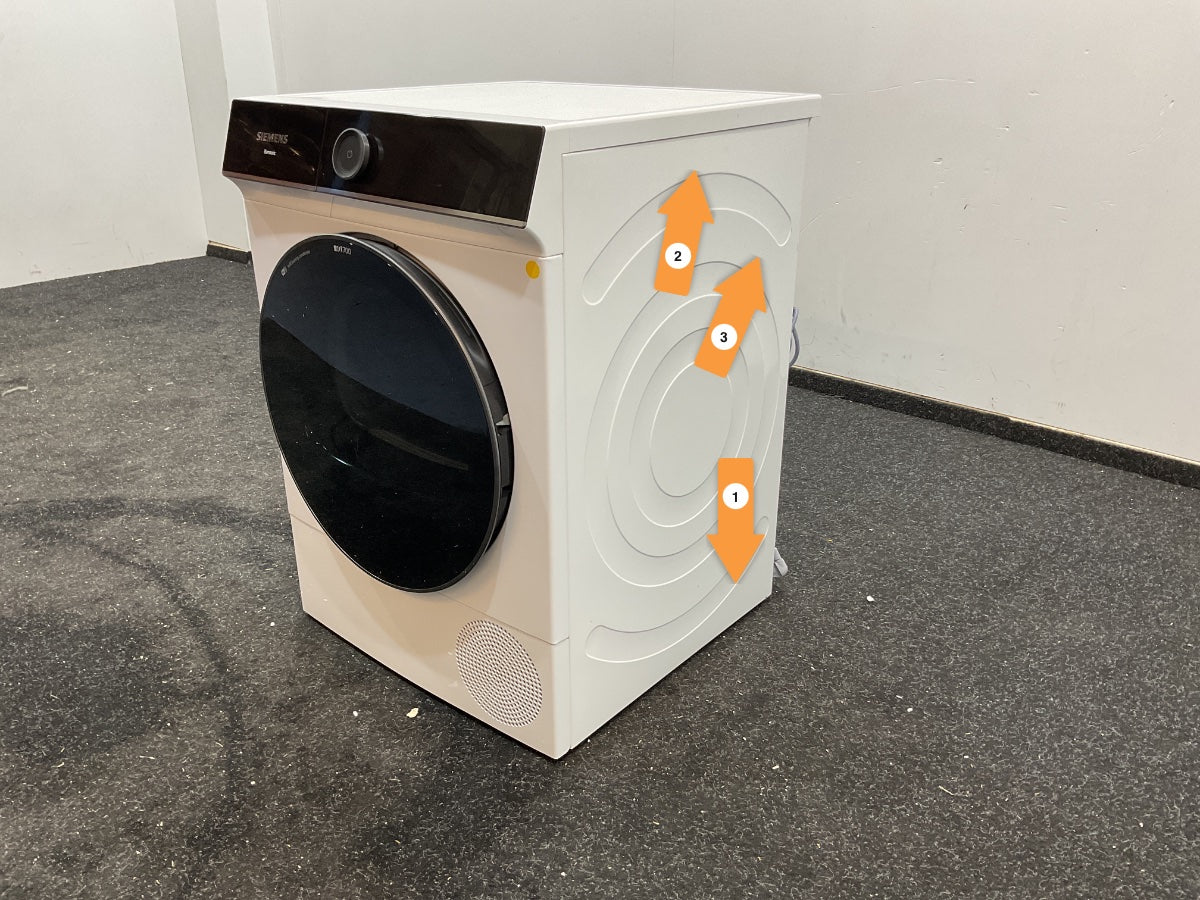 Siemens warmptepompdroger WQ45B2A5NL - met stoom
