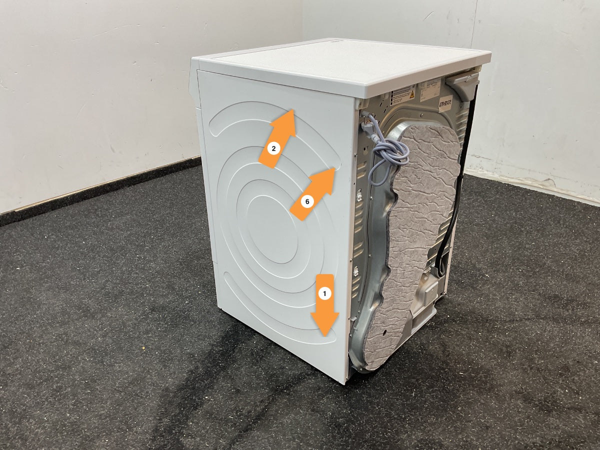 Siemens warmptepompdroger WQ45B2A5NL - met stoom