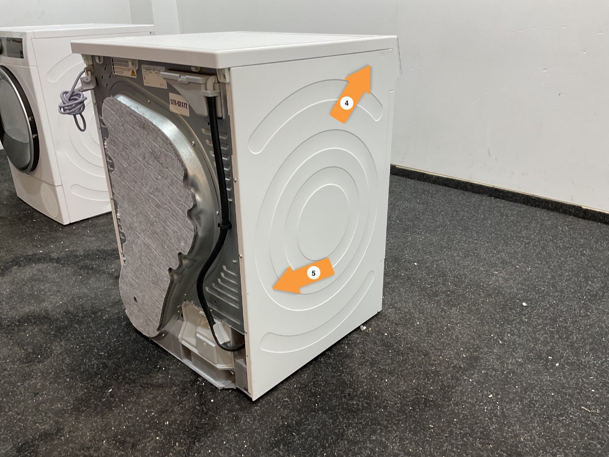 Siemens warmptepompdroger WQ45B2A5NL - met stoom