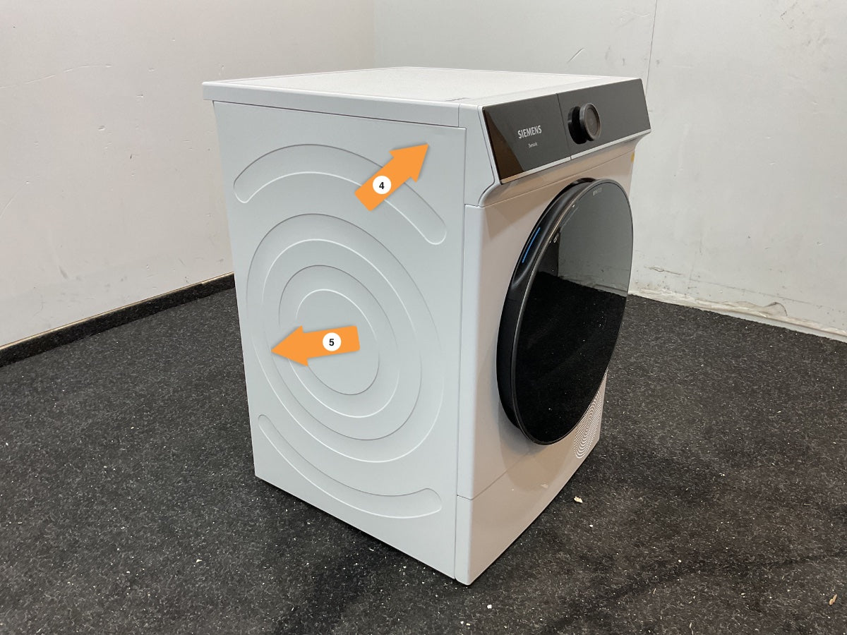 Siemens warmptepompdroger WQ45B2A5NL - met stoom