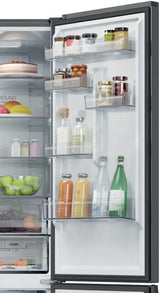 Haier koelkast HDPR3620ANPD - Donker RVS