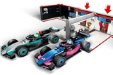 LEGO City F1 garage met Mercedes-AMG en Alpine auto's - 60444