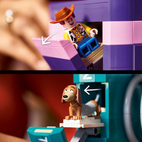 LEGO Disney en Pixar Toy Story Slinky Hond Boekensteunen Bouwpakket voor Volwassenen - 43301