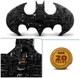 LEGO DC Batman: Batman Logo Superhelden Bouwpakket voor Kinderen en Kinderkamer Decoratie 76330