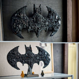 LEGO DC Batman: Batman Logo Superhelden Bouwpakket voor Kinderen en Kinderkamer Decoratie 76330