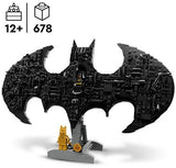 LEGO DC Batman: Batman Logo Superhelden Bouwpakket voor Kinderen en Kinderkamer Decoratie 76330