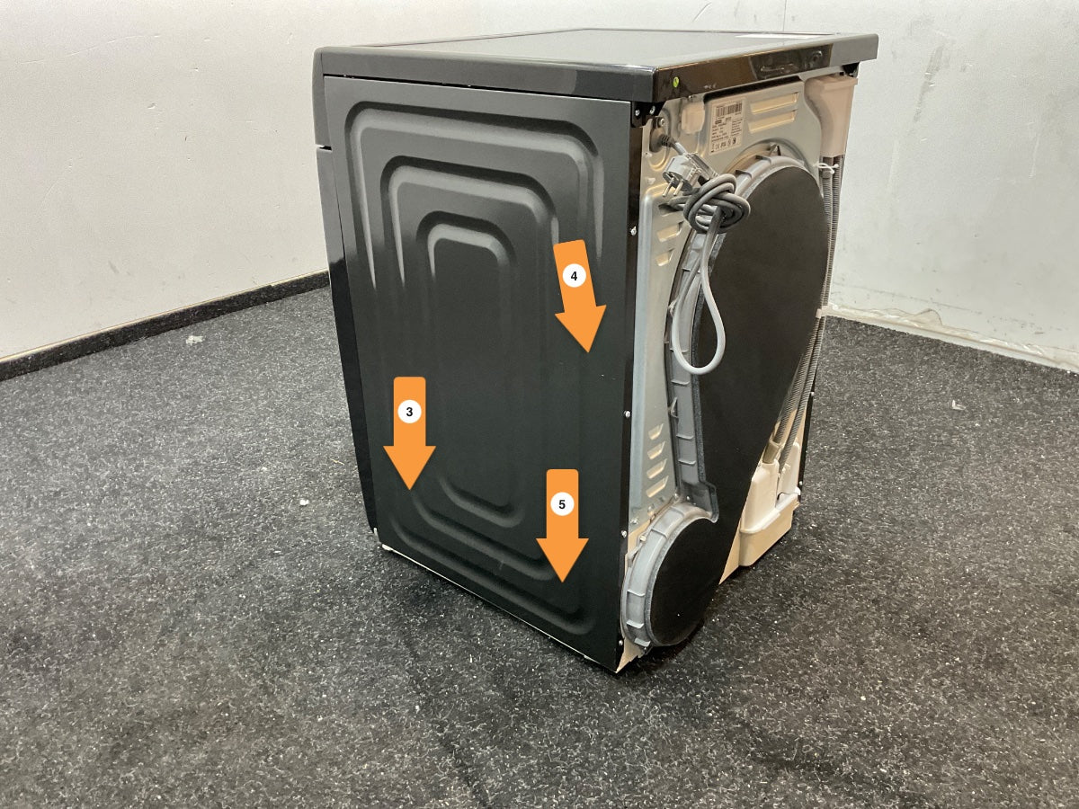 Samsung warmtepompdroger DV90DG52A0ABEN - Zwart - NL/FR