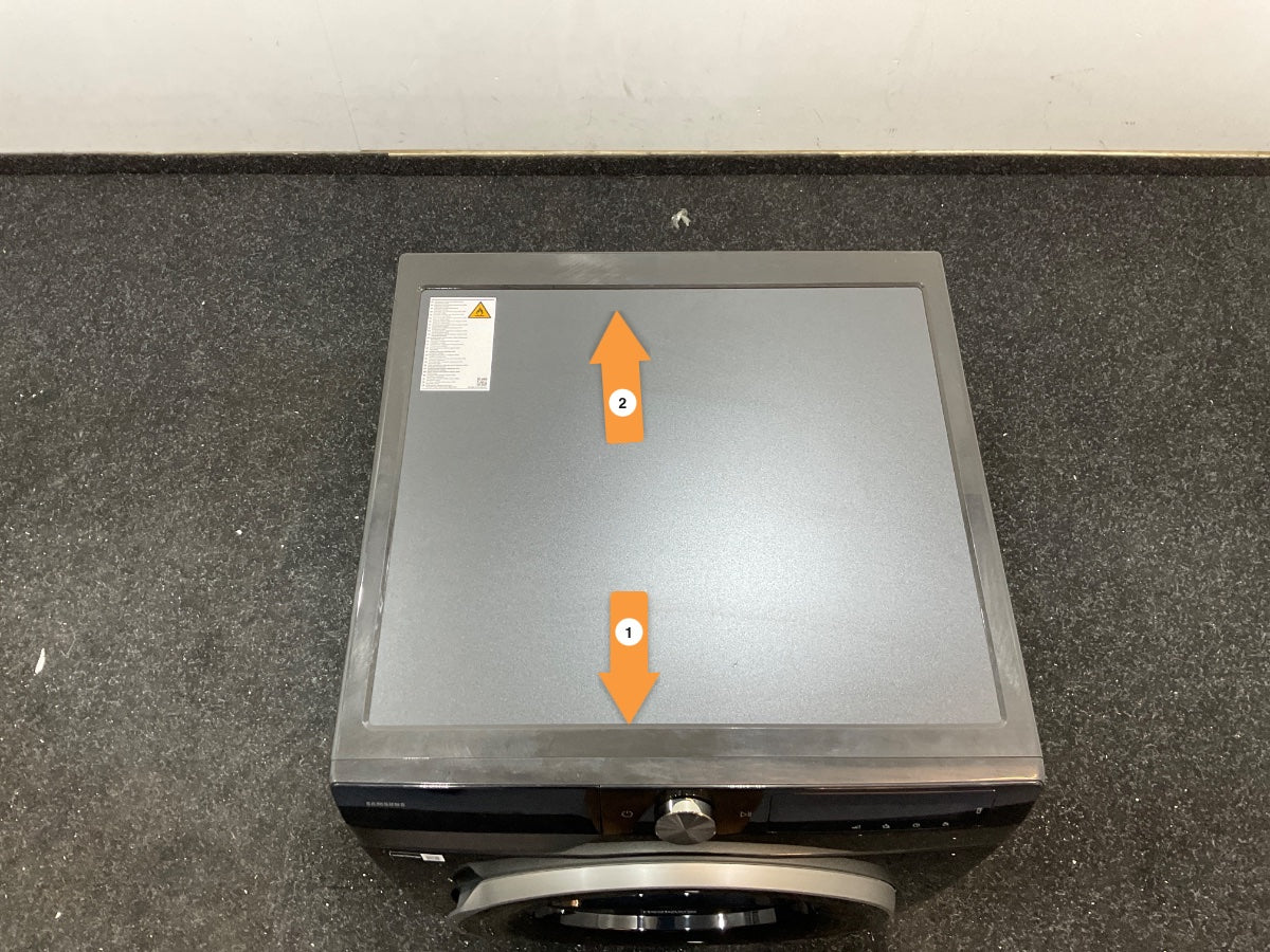 Samsung warmtepompdroger DV90DG52A0ABEN - Zwart - NL/FR