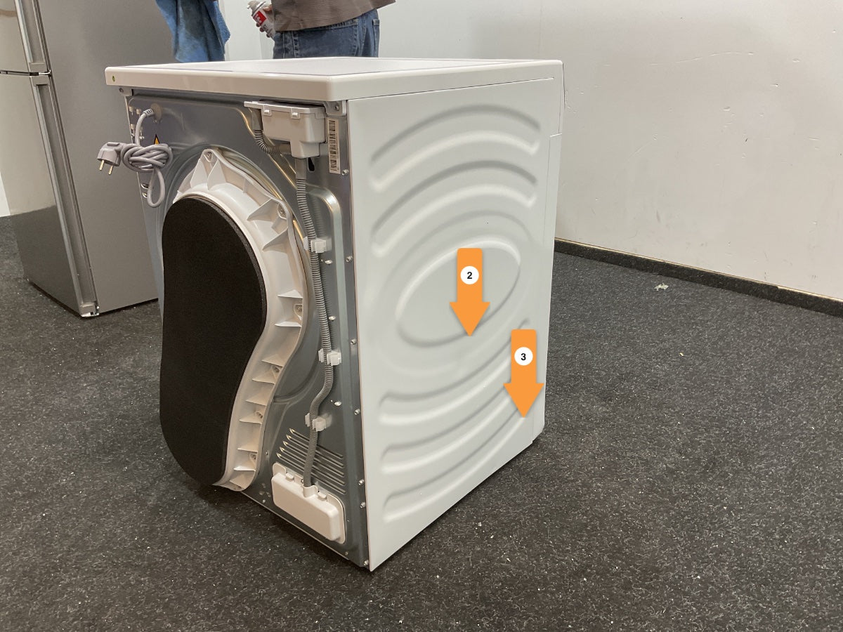 Hisense warmtepompdroger DH5S102BW - 5S Serie - 10kg