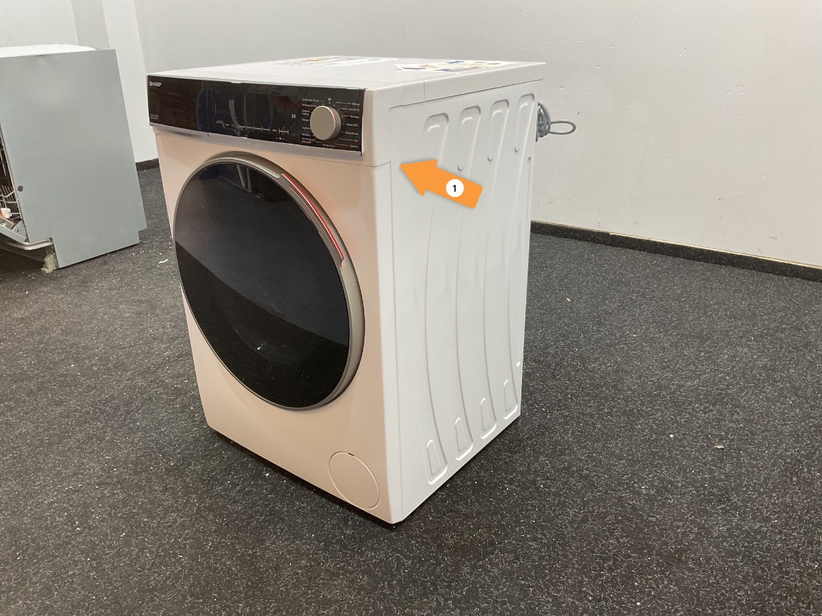 Sharp wasmachine ES-NFL814CWDA-BX - Wit