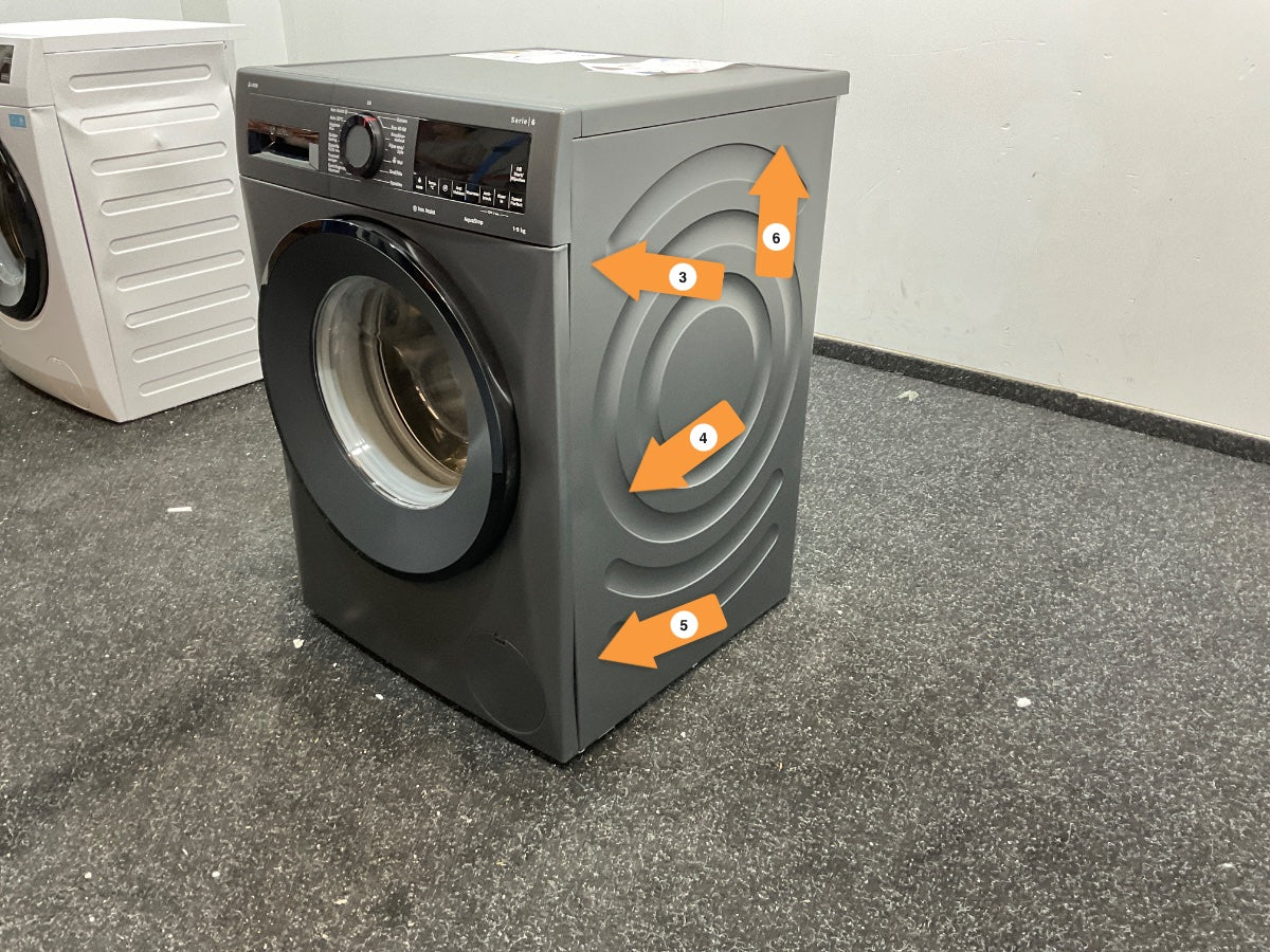Bosch wasmachine WGG244FNNL Serie 6 met stoom - Grijs